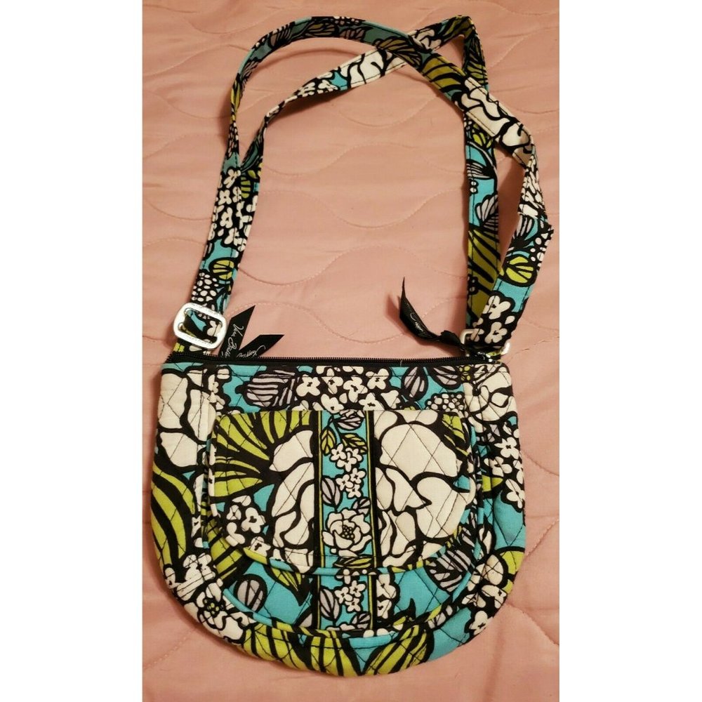 VERA BRADLEY Lizzy Crossbody ISLAND BLOOMS Mini Handbag